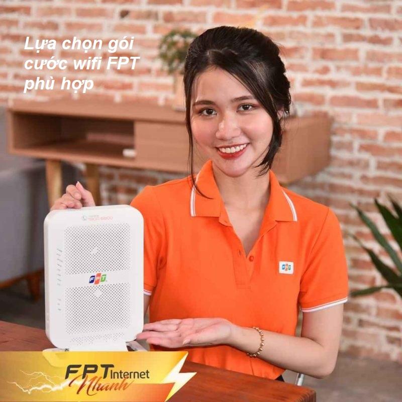 lựa chọn gói cước wifi FPT phù hợp